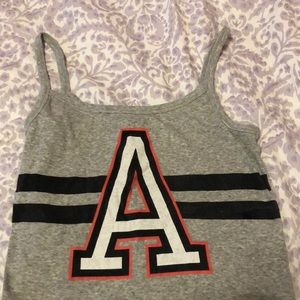 Grey crop top